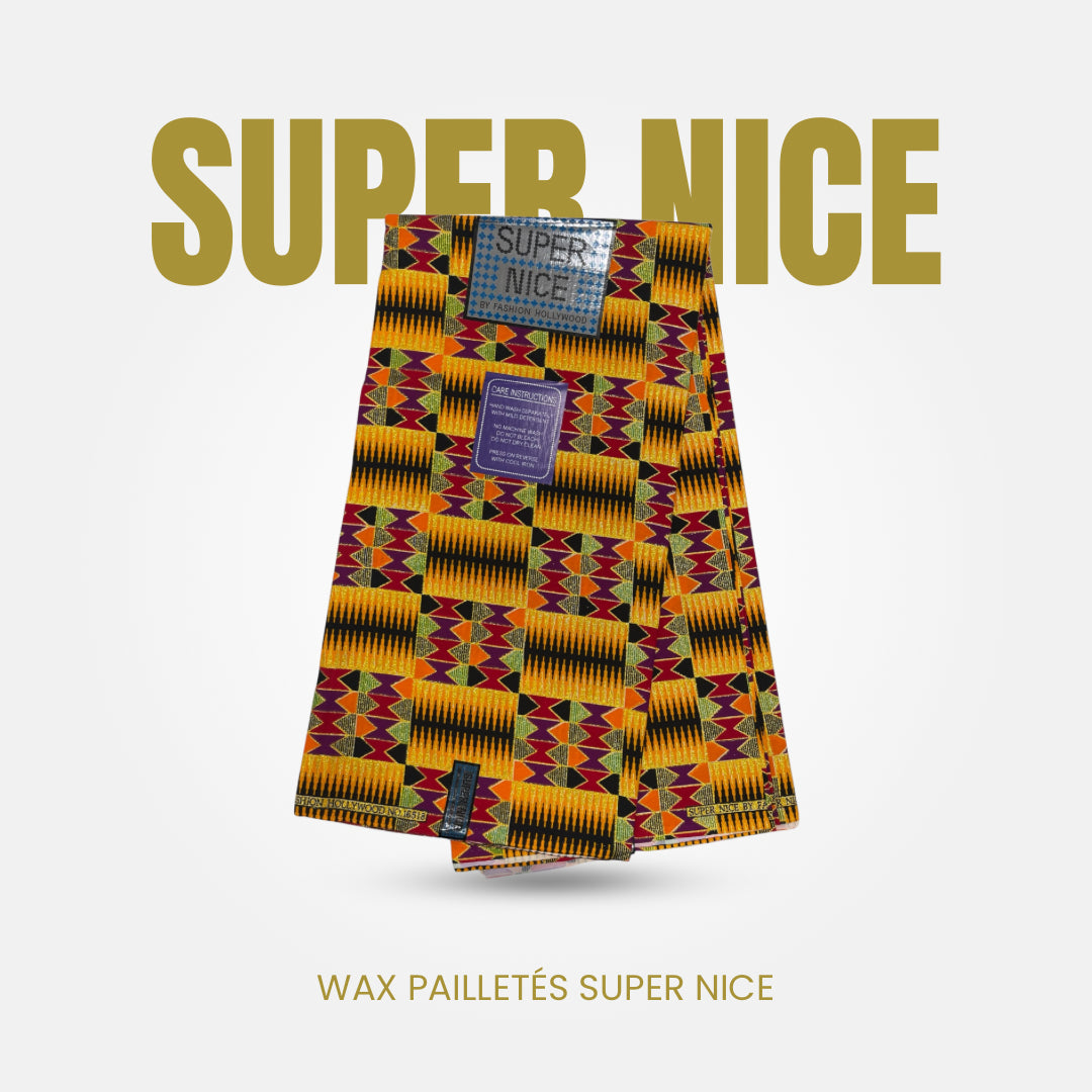 Tissus Wax Brillant Super Nice. Soumawax